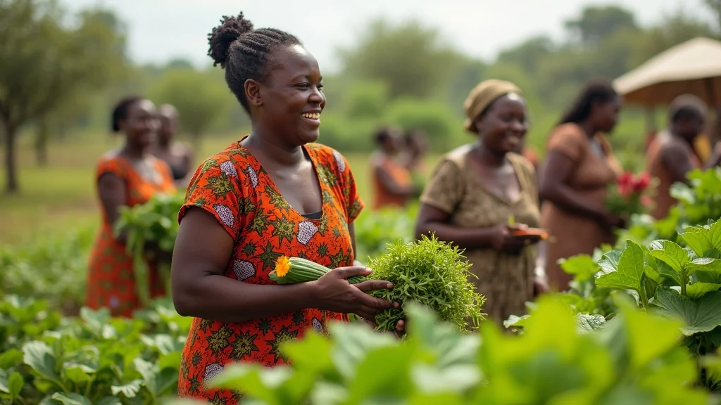 Empowered East African women farmers celebrating cooperative food security policy east africa
