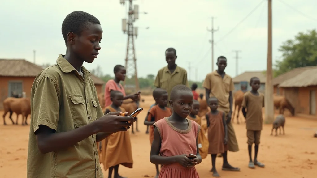 Mobile connectivity infrastructure supporting digital public infrastructure for smallholder farmers in Sub-Saharan Africa.
